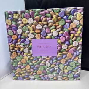Pink Sky Loves Hearts Jigsaw Puzzle 500 Pieces Candy Hearts 20x20 Size (Sealed)